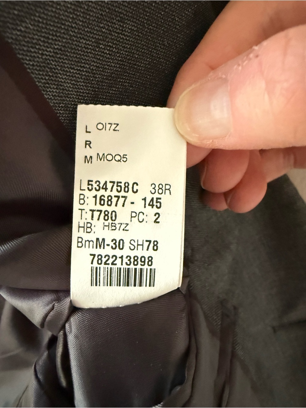 100% Wool Michael Kors 38R Vitale Barberis Canonico Super 110s Sport Coat Blazer - Picture 12 of 14